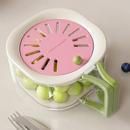 2 in 1 Collapsible Colander and Basin -Pink
