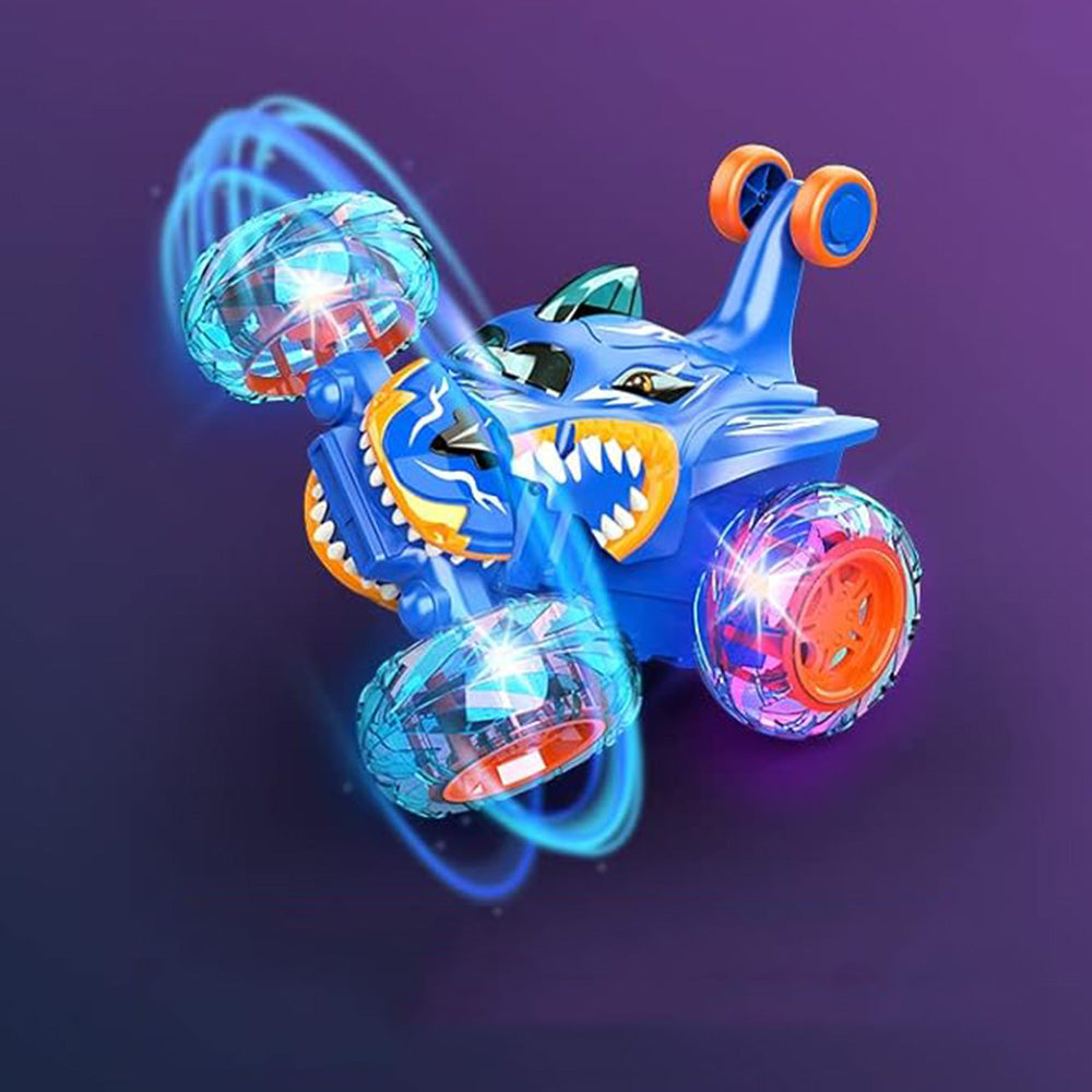 Remote Control 4WD RC Stunt Car 360-degree Rotating with Lights Christmas Gift Style 2