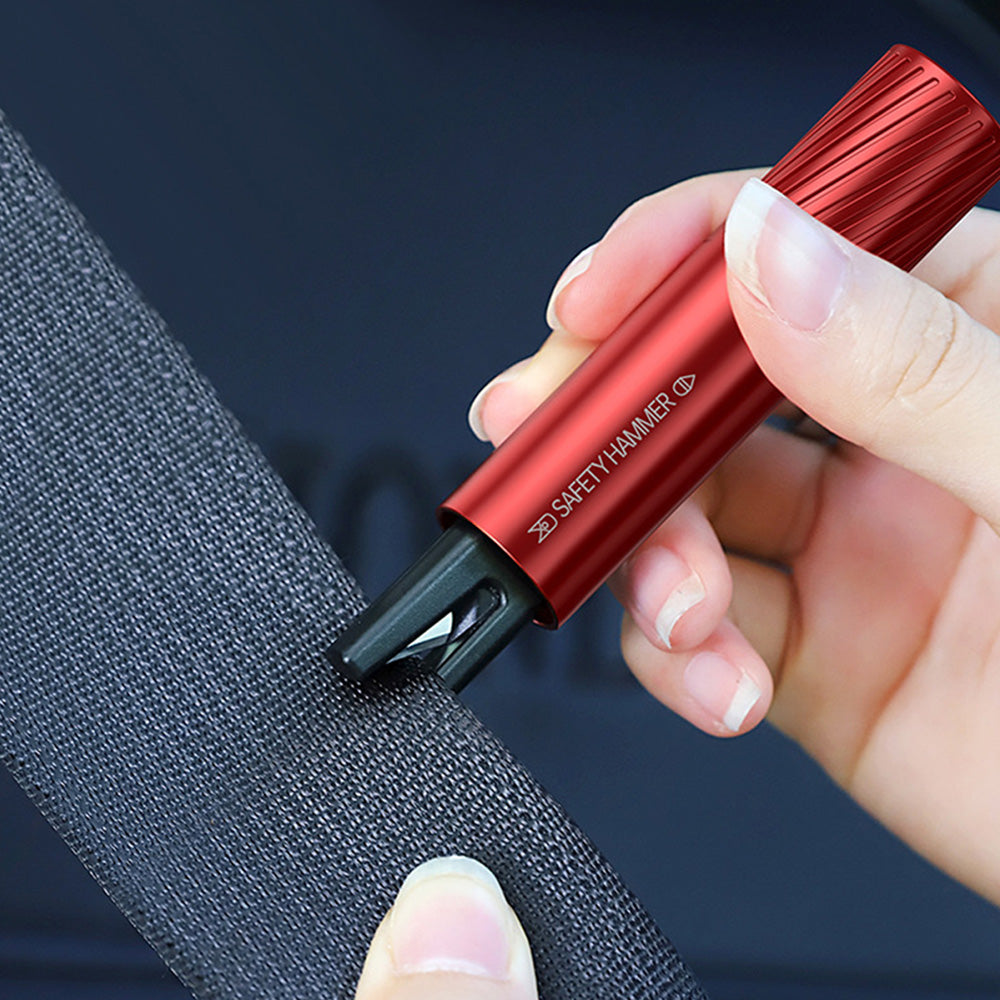 3Pcs Set 2-in-1 Car Hammer Window Glass Breaker Seat Belt Cutter Emergency Escape Tool