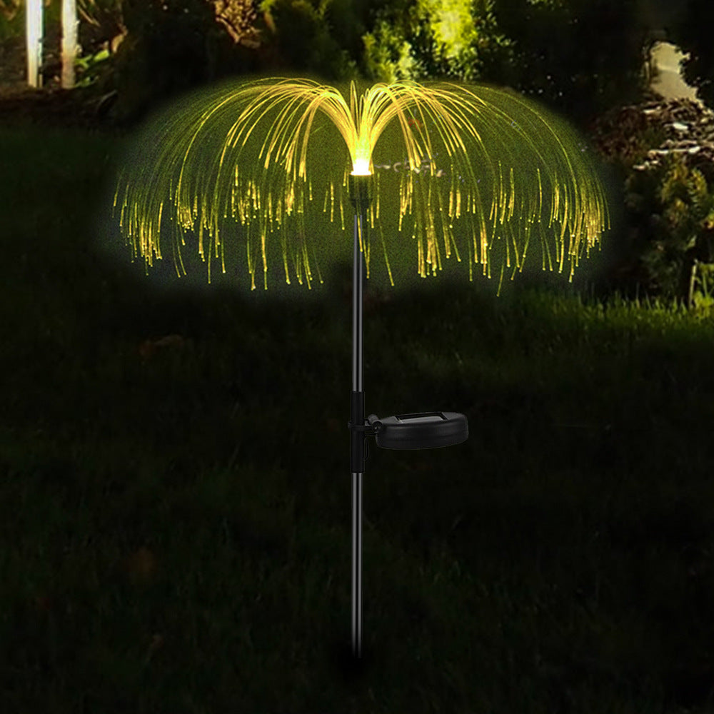 Solar Pathway Lights 4Pcs Solar Ground Lights Outdoor Garden Decor Lamp -Warm White
