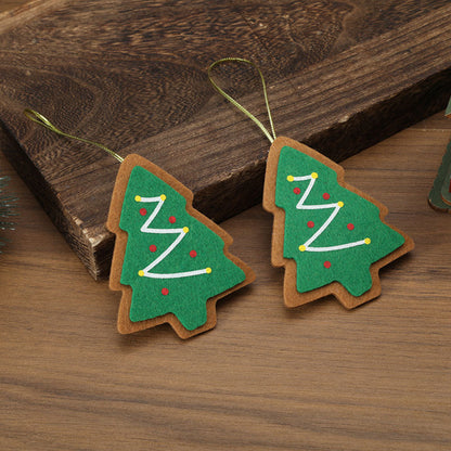 6Pcs Set Christmas Tree Hanging Pendant Xmas Decor Ornaments Style 3