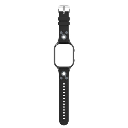 4G Smart Watch For Kids Water-resistant Video Call Positioning Alarm HD Touchscreen Smartwatch-Black