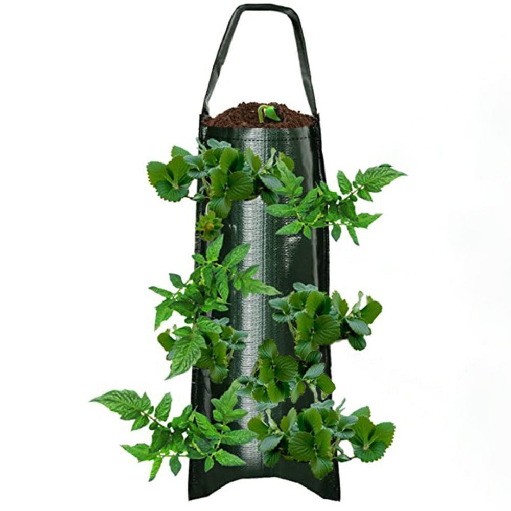 Breathable Hanging Planting Bag Vertical Garden Plant Growth Bag for Strawberry