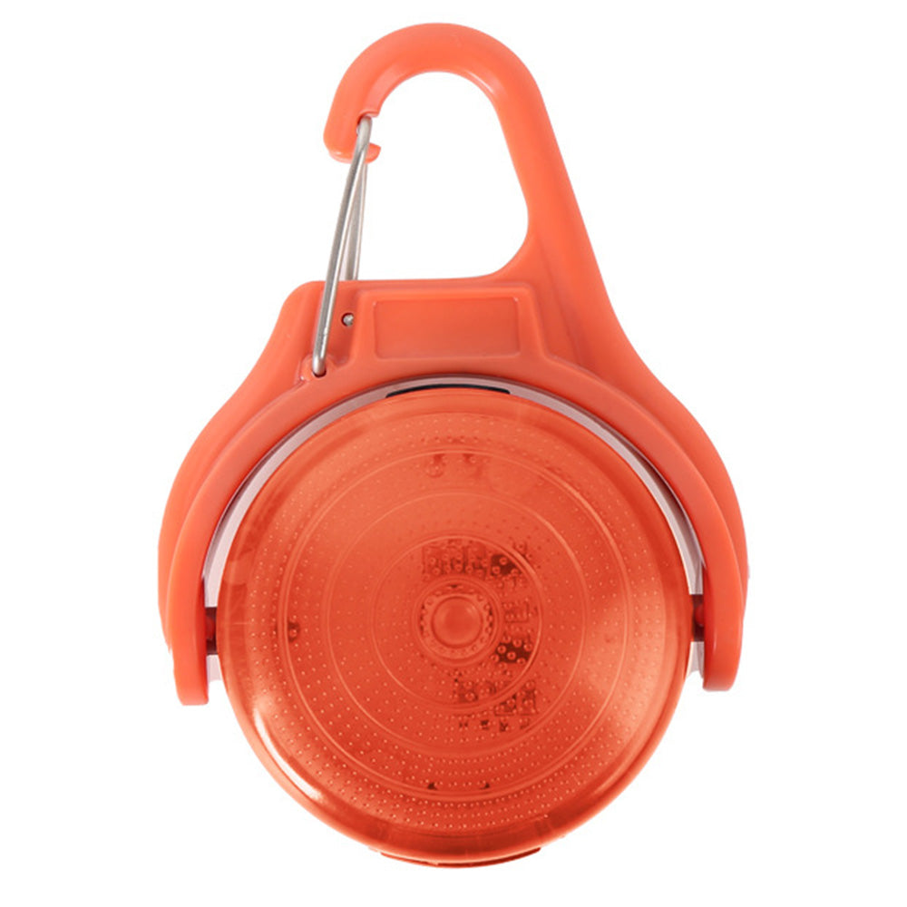 4-Mode Dog Collar Light for Night Walking Rechargeable Pet Collar LED Light Orange