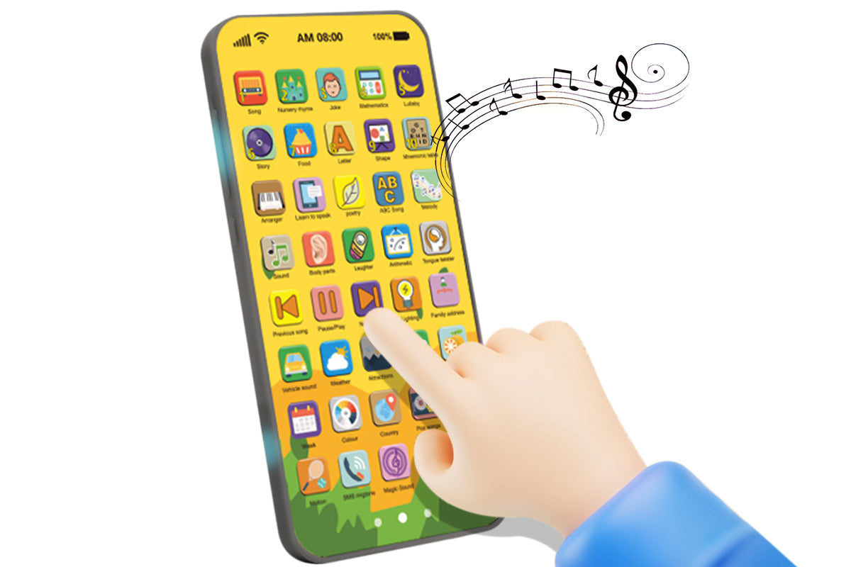 Learning Phone Toy with Over 10000 Educational Contents Touch Screen-Deer