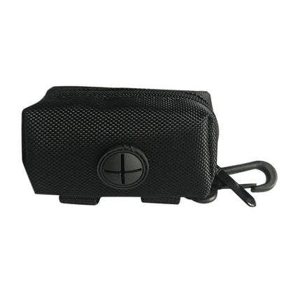 Dog Poop Bag Dispenser Pet Waste Bag Holder for Puppy Walking Cleanup Black