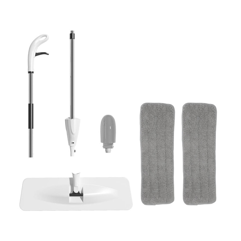 Swivel Microfiber Spray Mop for Floor Cleaning Wet Dry Flat Mop with 2pcs Washable Mop Pads