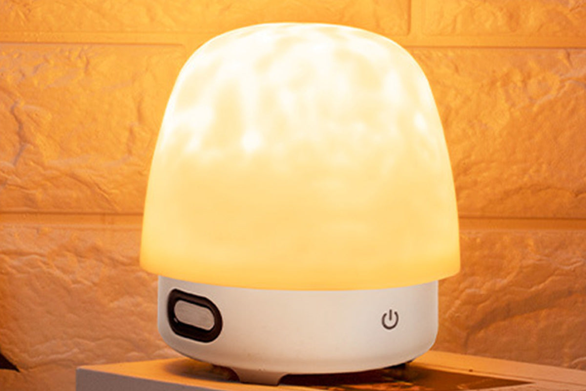 16 Color Changing Waterproof Bluetooth Speaker Lamp - White