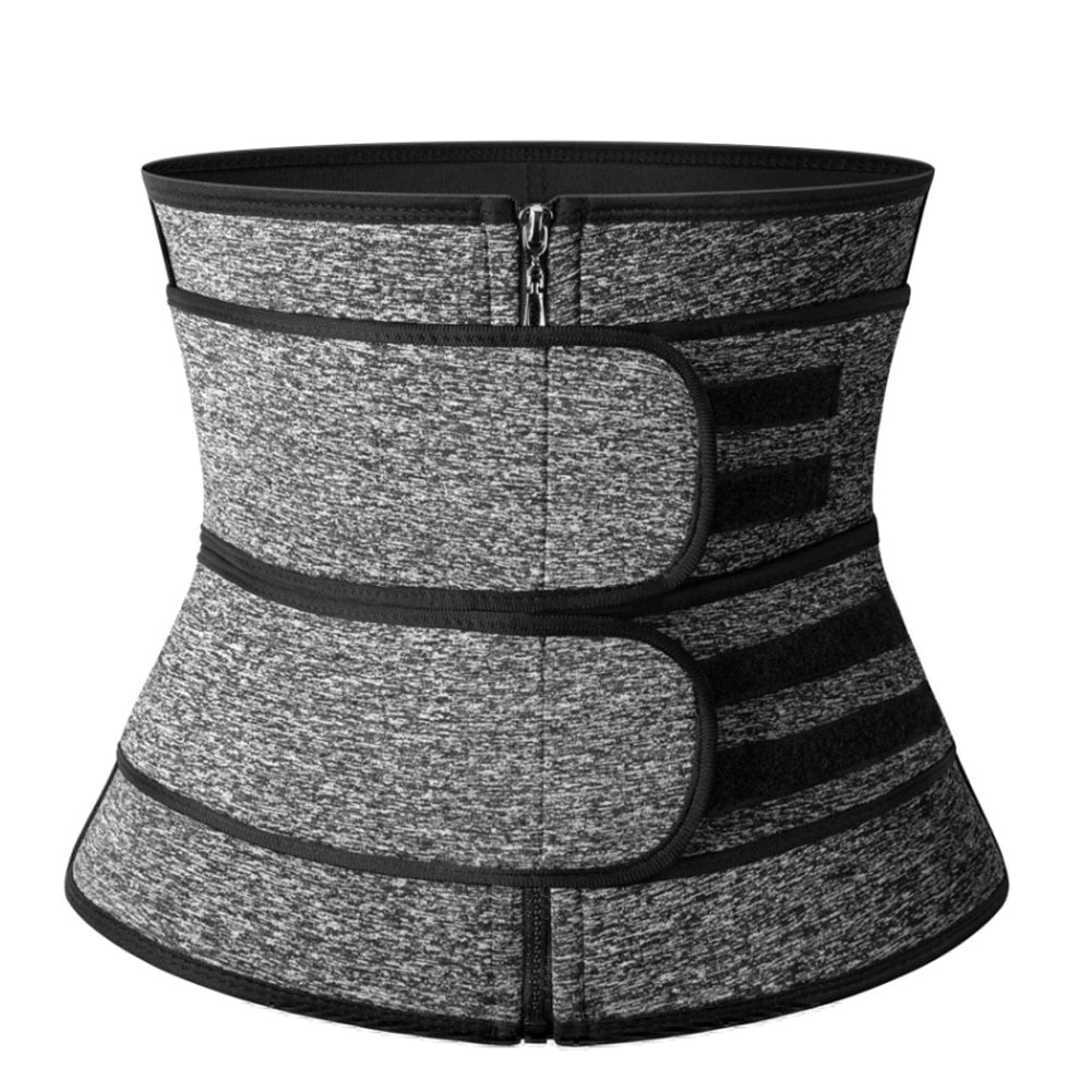 Sweat Waist Trainer for Women ¨C Sauna Sweat Belt Slim Body Shaper Corset Grey