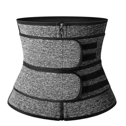 Sweat Waist Trainer for Women ¨C Sauna Sweat Belt Slim Body Shaper Corset Grey