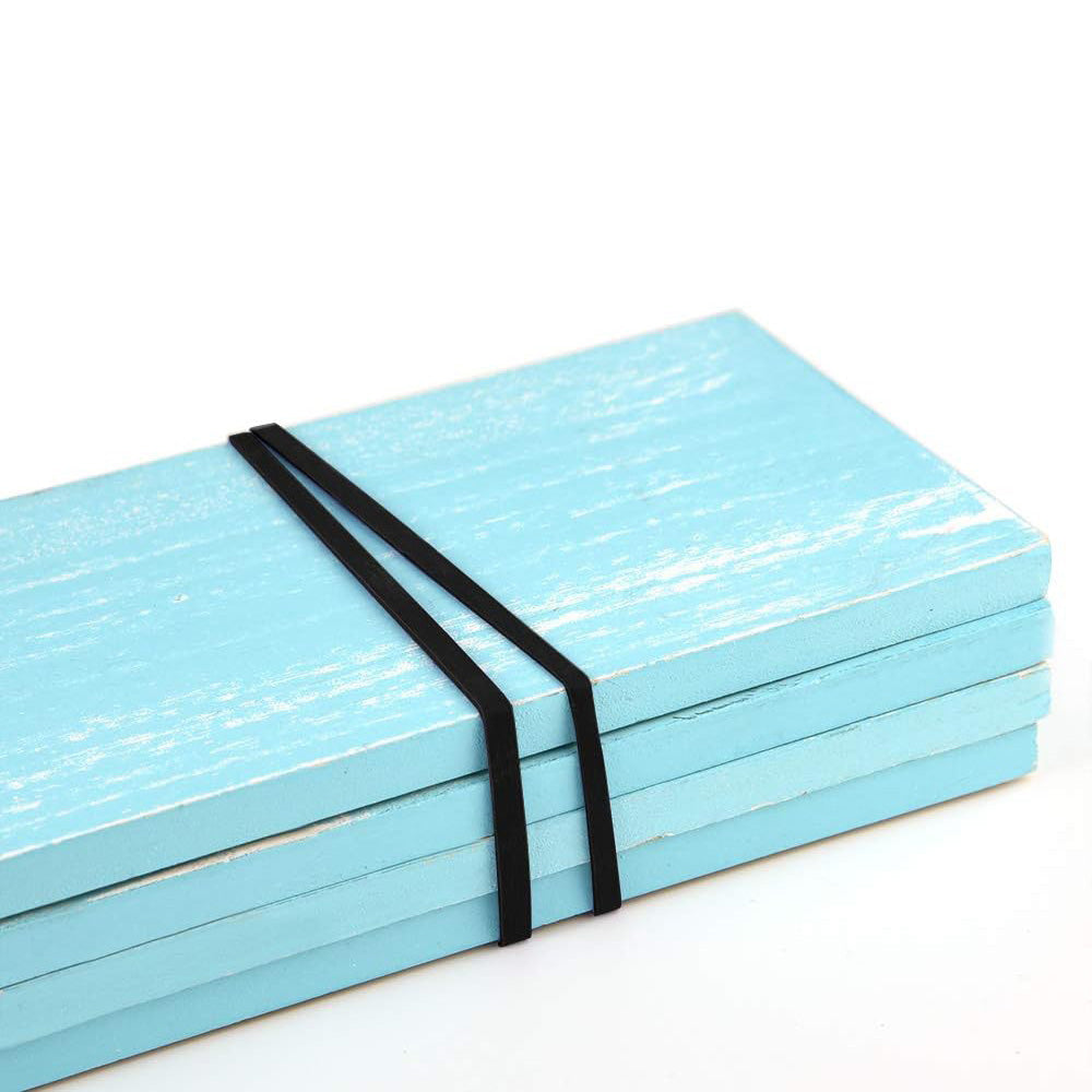 220Pcs Long Rubber Bands Elastic Bands for Office File Organization-Black