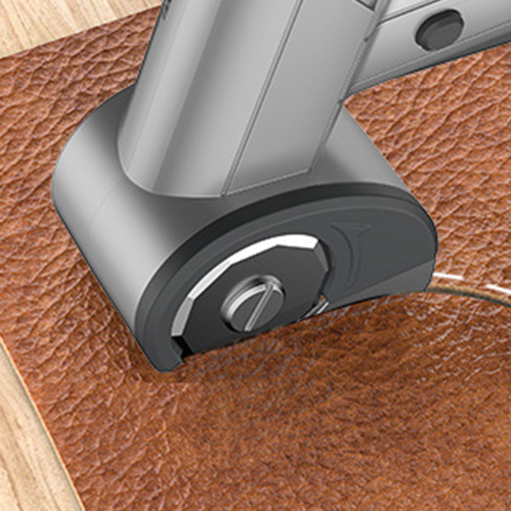 Cordless Electric Scissors with 2 Blades for Thin Cardboard Box Carpet Leather-Silver