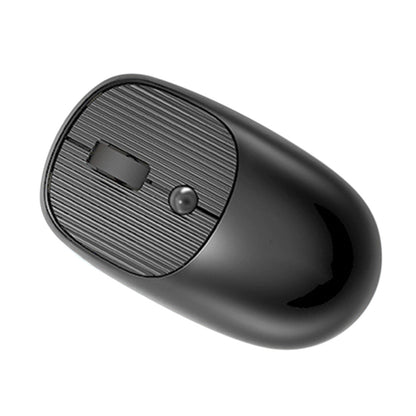 2.4GHz Wireless Keyboard And Mouse Combo With Round Key Caps-Black