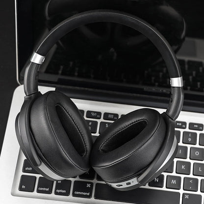4pcs Replacement Ear Pads Competible with Sennheiser 4.50 BTNC HD 450BT HD400S HD485 Black