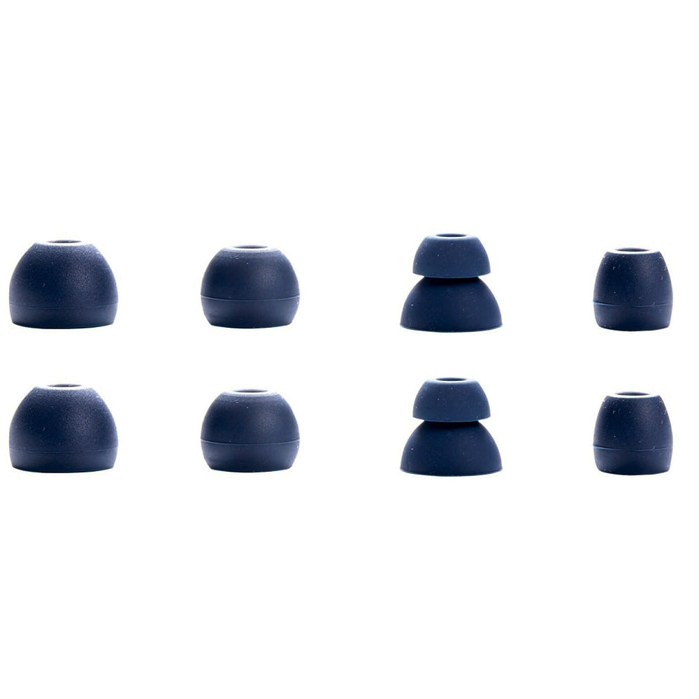Replacement Silicone Ear Tips Earbuds for Beats Flex X Powerbeats Pro-navy