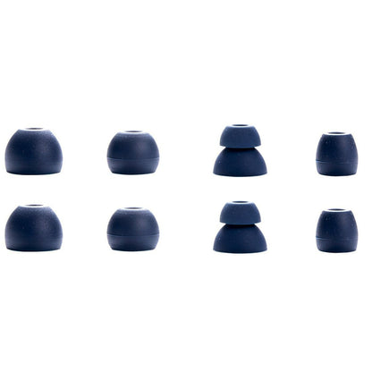 Replacement Silicone Ear Tips Earbuds for Beats Flex X Powerbeats Pro-navy