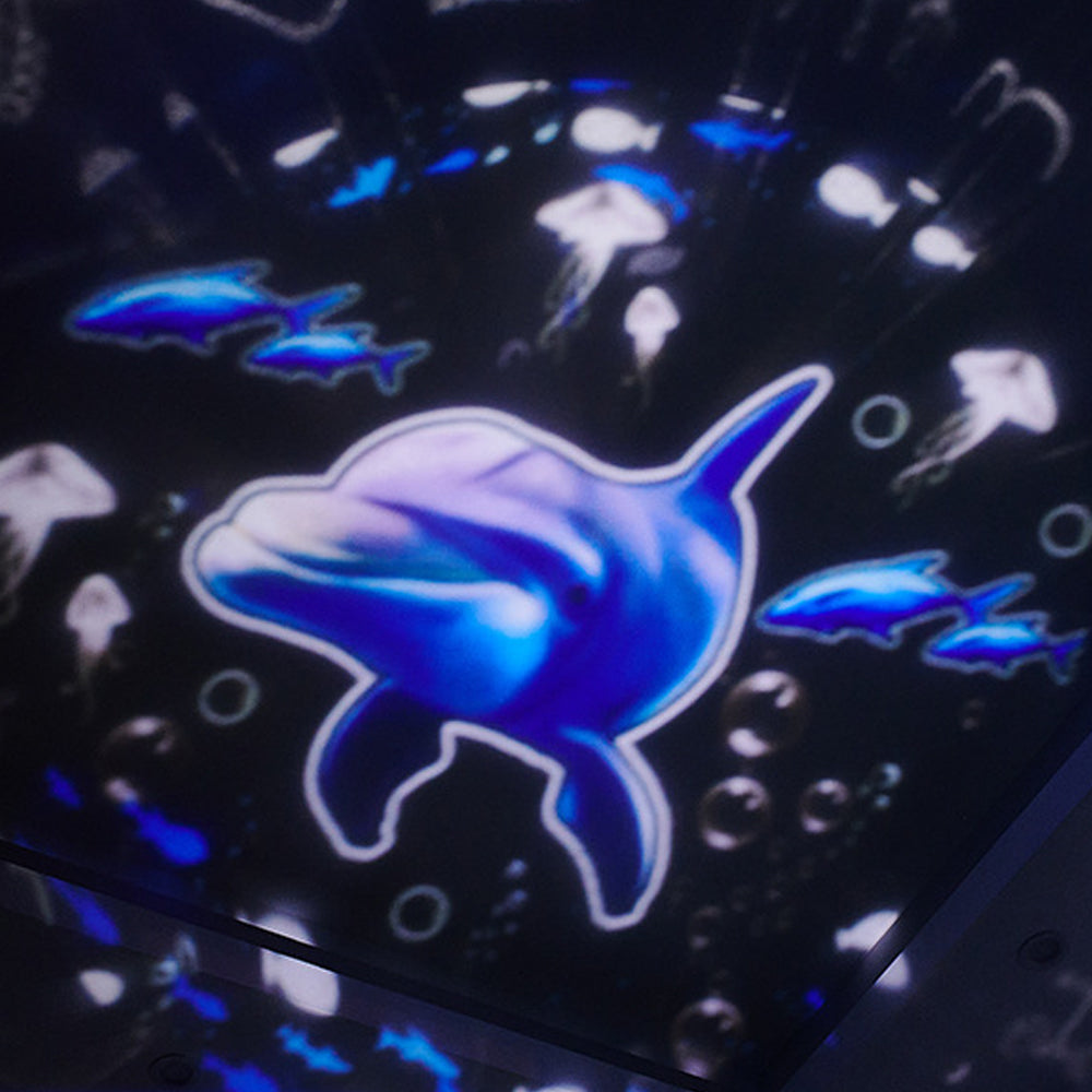 With 6 Projection Themes Ocean Projector Light Night Light Starry Sky Projection Lamp
