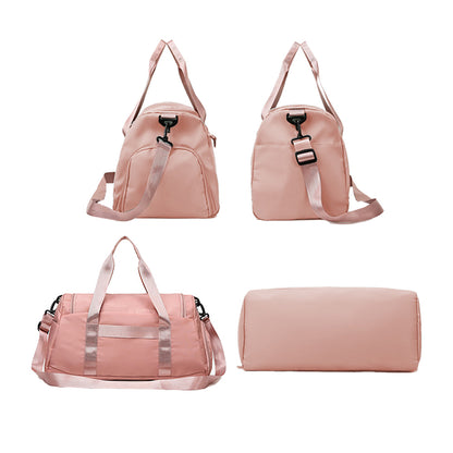 Travel Duffle Bag Weekend Bag Carry On Cabin Bag Gym Sports Bag Pink