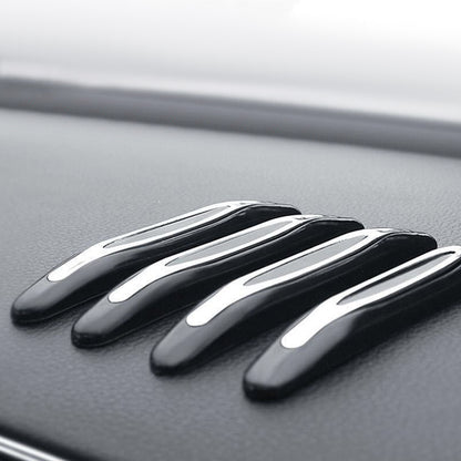4Pcs Car Door Edge Protector Anti Scratch Strip for Most Vehicles-Black