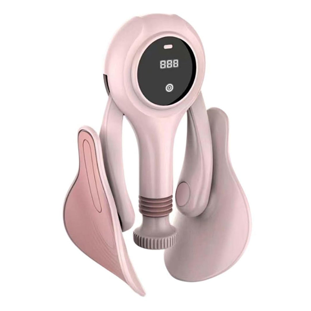 Thigh & Pelvic Trainer with Smart Counter ââ‚?Pelvic Floor Exercise Device Pink