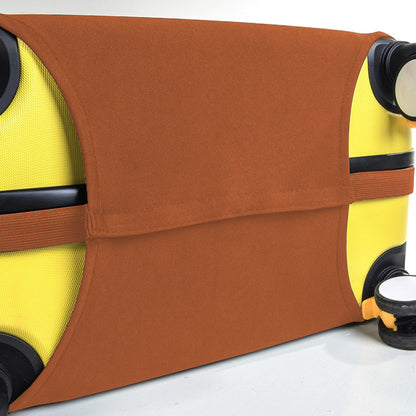 Elastic Luggage Suitcase Cover Travel Case Protector Anti Scratches Slipcover Brown