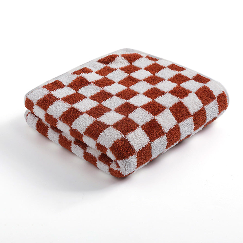 4Pcs Set Absorbent Hand Towels Soft Fleece Face Towels for Bathroom Kitchen Gym