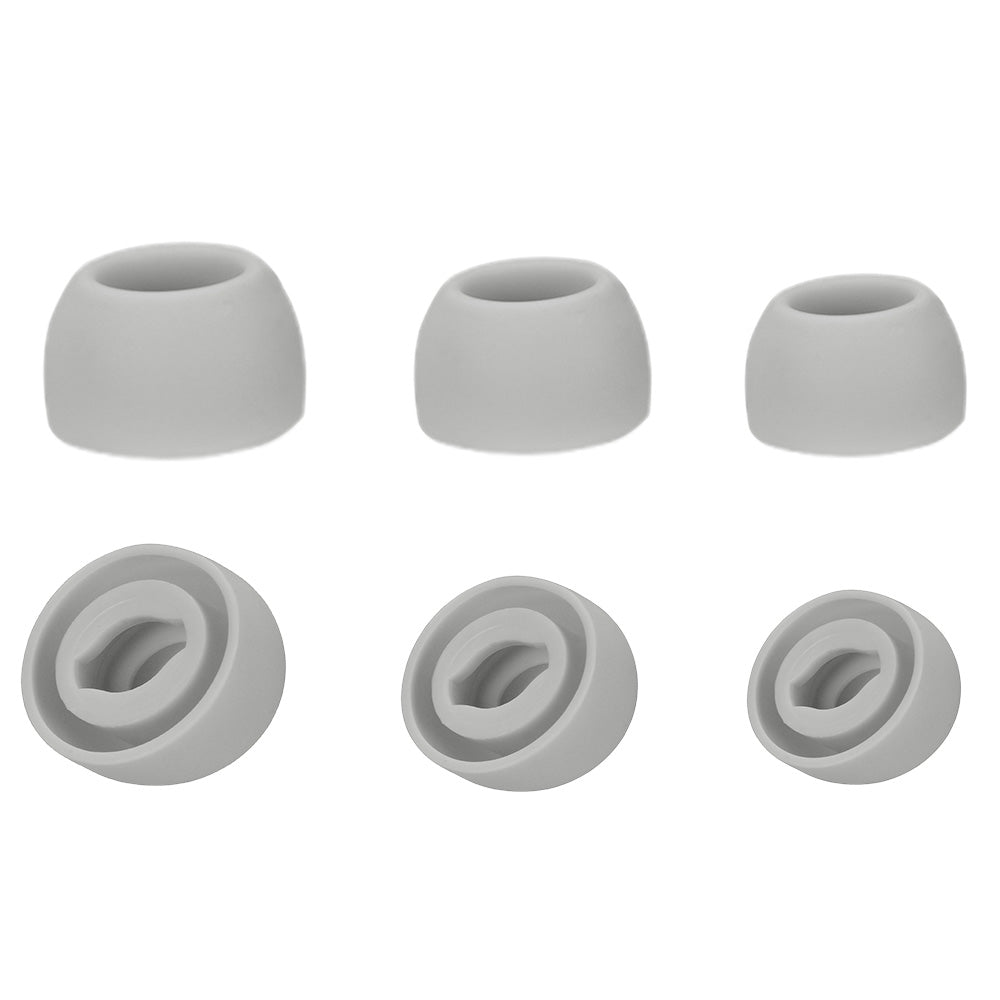 3 Pairs of Replacement Ear Caps for Samsung Galaxy Buds Pro Silicone Ear Tips Grey
