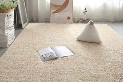 Soft Modern Indoor Large Shaggy Rug for Livingroom Bedroom Dorm Kids Room Home Decorative-Camel