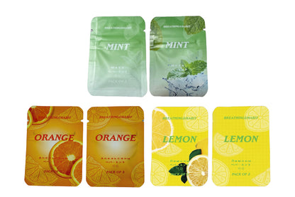 Breathing Necklace with 3 Flavoured Filters - Gold