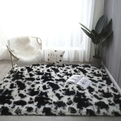 Plush Area Rug Soft Fluffy Carpet for Bedroom Living Room Dorm Room-White