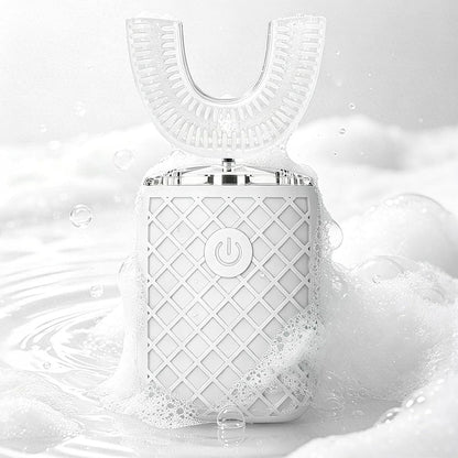 U Shaped Electric Toothbrush-White