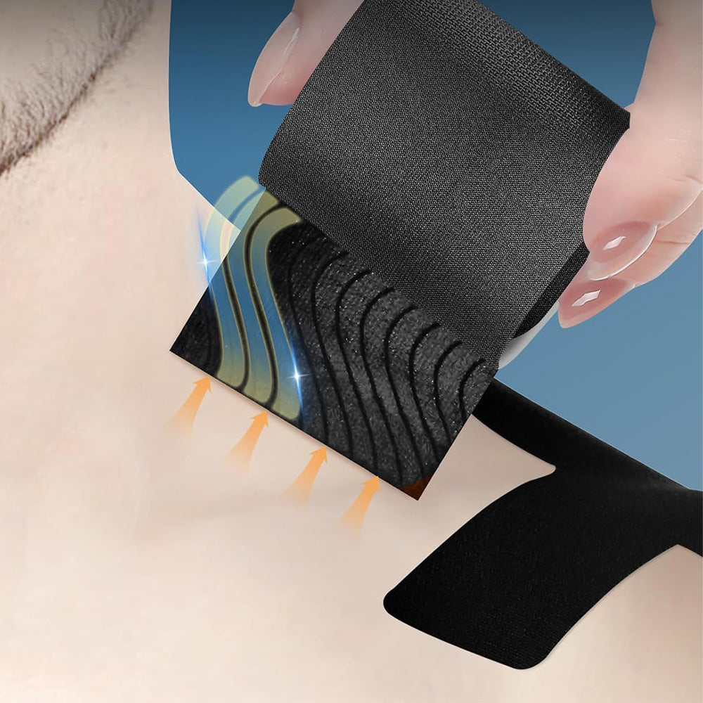 20PCS Precut Shoulder Kinesiology Tape ââ‚?Elastic Sports Support Tape Black