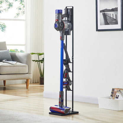 Vacuum Cleaner Stand Metal Storage Bracket Stand Holder for Dyson V15 V12 V11 V10 V8 V7 V6 Black