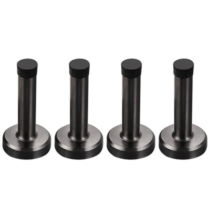 4 Pack Stainless Steel Door Stop-Grey
