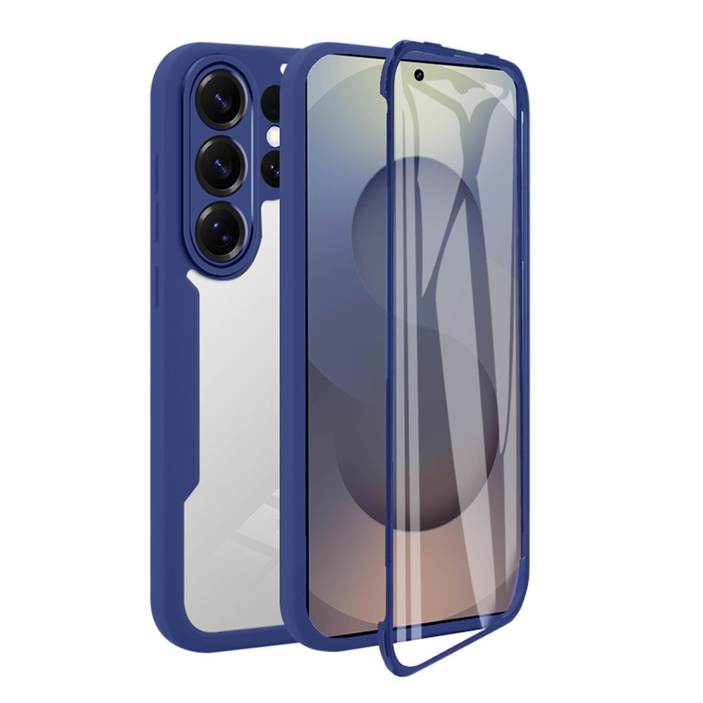 Full-Cover Protective Case Compatible With Samsung S26 Series Phones-Blue