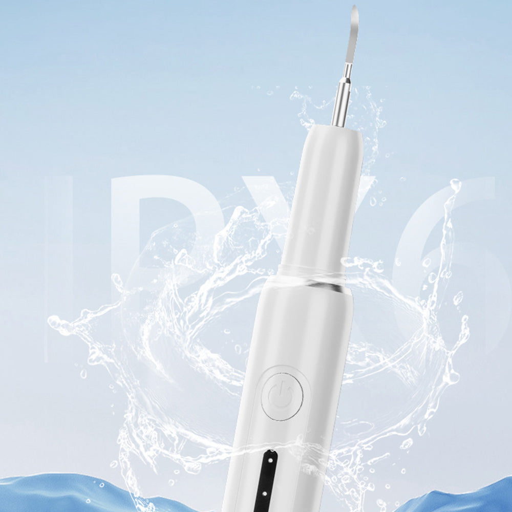 5-Mode Ultrasonic Eletric Teeth Cleaner Tartar Plaque Calculus Remover White