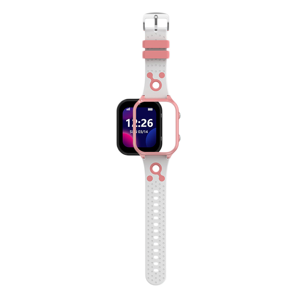 4G Smart Watch For Kids Water-resistant Video Call Positioning Alarm HD Touchscreen Smartwatch-White