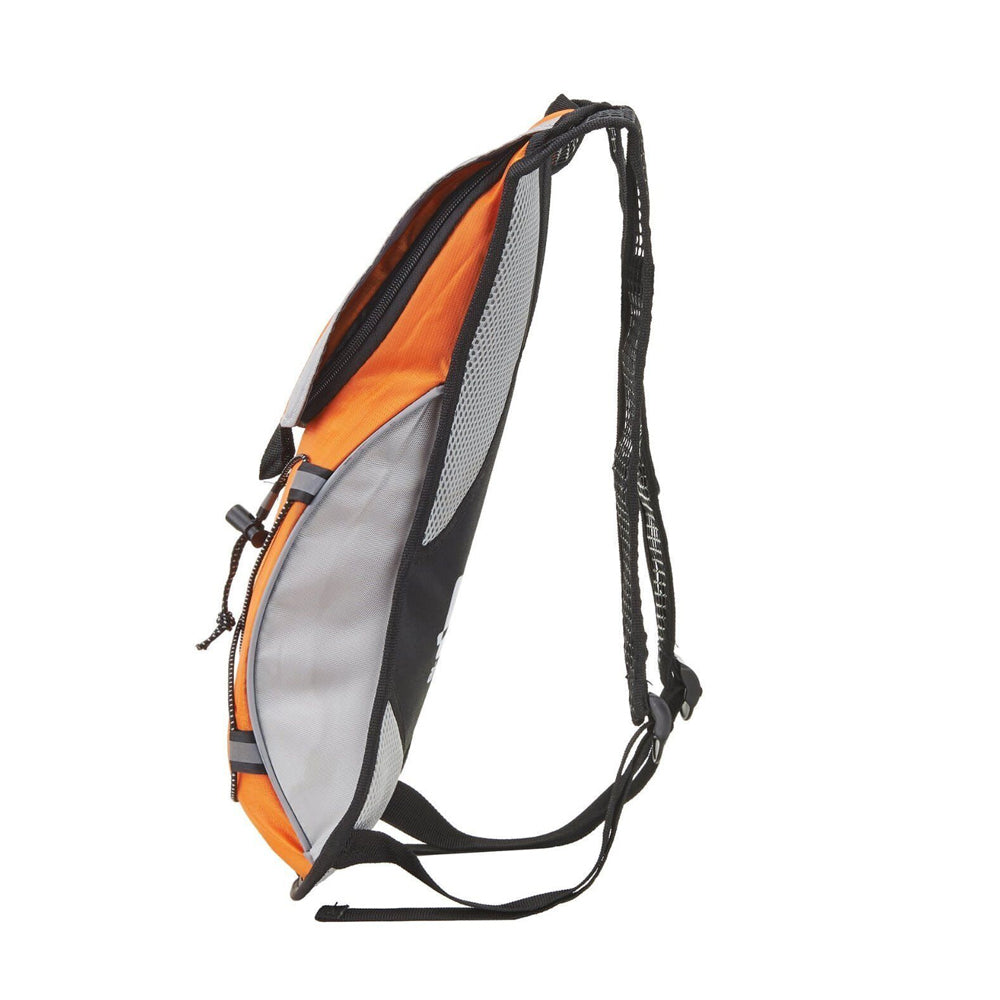 Hydration Backpack Pack with 2L Water Bladder Water Rucksack Backpack for Hiking Running Biking Orange