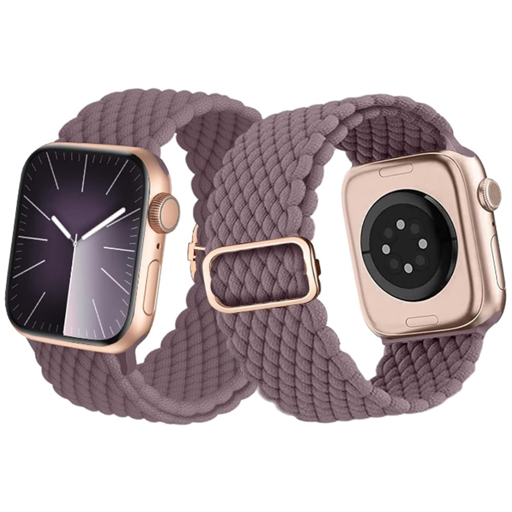 Adjustable Braided Loop Nylon Strap Compatible with Apple Watch Style 4