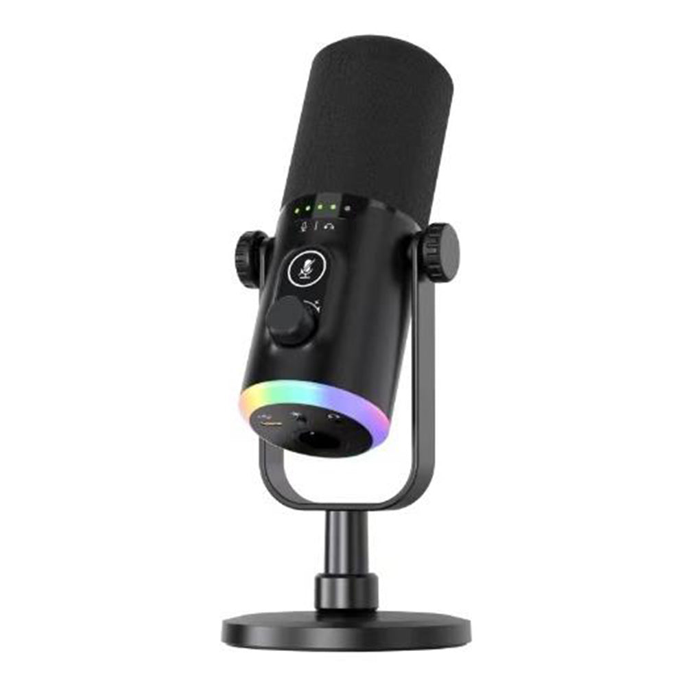 RGB Dynamic Gaming Microphone XLR/USB Interface for PC Streaming Podcast Recording Style 2