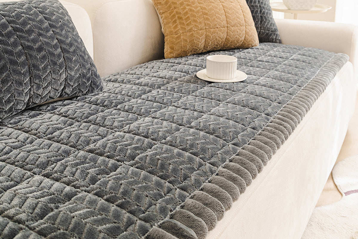 Pet Sofa Cover Non Slip Couch Protector - Dark Grey