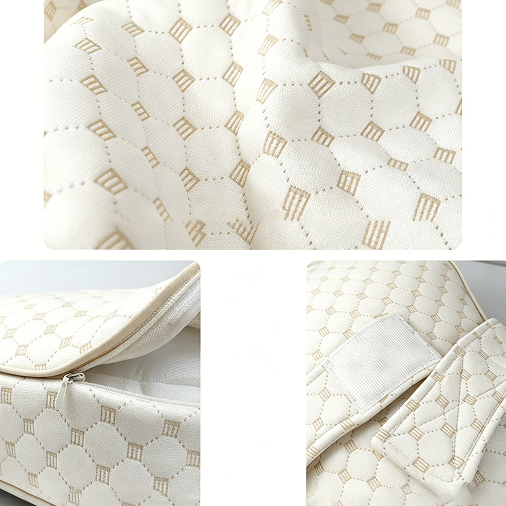 Knee Pillow for Side Sleeping-White