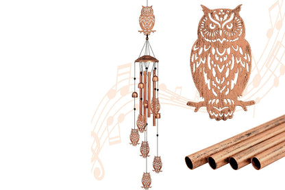 Wind Chime for Outside Patio Garden -Owl