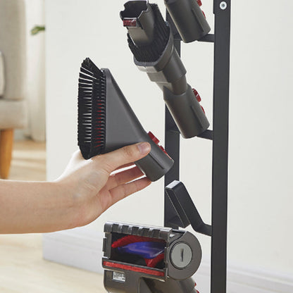 Vacuum Cleaner Stand Metal Storage Bracket Stand Holder for Dyson V15 V12 V11 V10 V8 V7 V6 Black