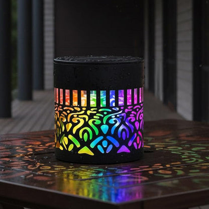 Solar Mandala Wall Light -Mixed Color