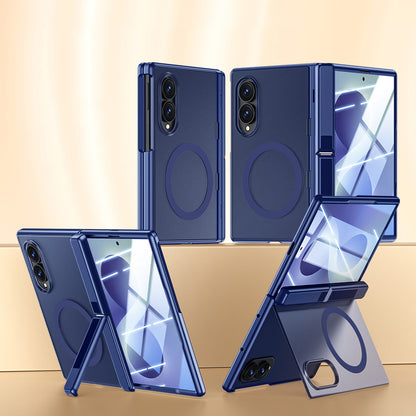 Phone Case for Galaxy Z Fold 8 with Screen Protector - Blue