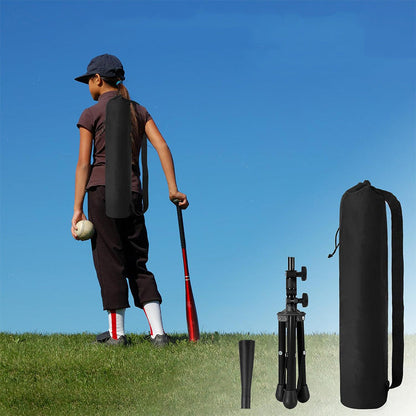 Adjustable Baseball Tee Portable Batting Tee for Hitting Training