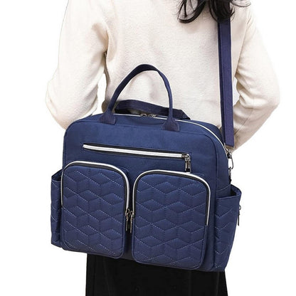 Diaper Bag Tote Baby Changing Bag Baby Bags for Mom Multifunction Travel Diaper Bag for Women Dark Blue