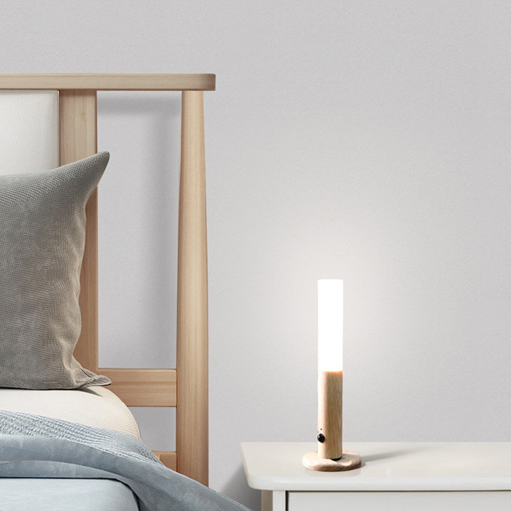 Magnetic Motion Sensor Night Light Rechargeable LED Wall Lights Stairway Induction Lamp-Style 1