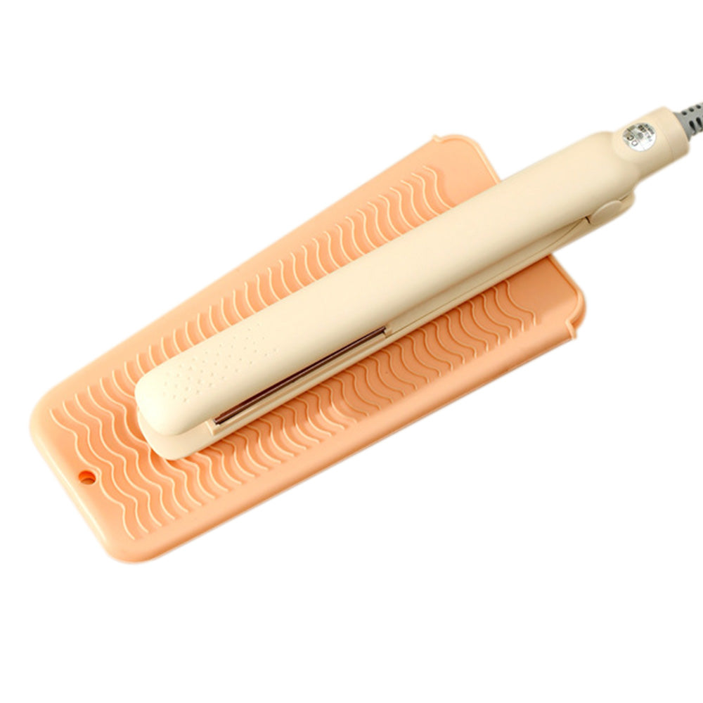 2-Pack Heat Resistant Silicone Pouch ââ‚?For Hair Styling Tools Storage Nude